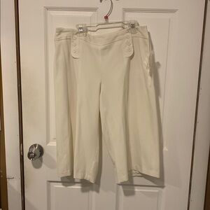 NWT Worthington Cream Stretch Pants